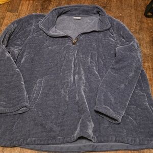 32 Degrees Men's Plush Half-Zip Sweater in Navy